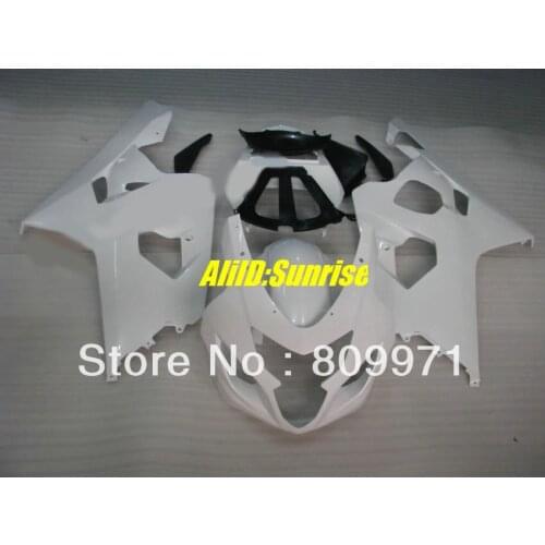 S298 Hot-selling white Fairing kit for SUZUKI GSXR600 750 GSXR600 GSXR750 GSX-R600 750 K4 04 05 2004 2005 Fairings set+gifts