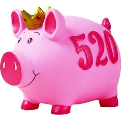 CUTE PIGGY BANK, CHILDRENS COIN PIGGY BANK, SOUTH KOREAN CREATIVE CARTOON-PROOF BOX BIRTHDAY GIFT