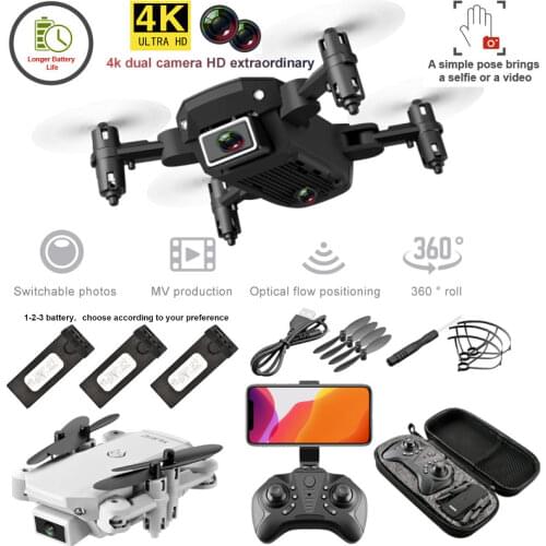 S66 FPV Mini Drone With Camera HD RC Foldable Drone 4K Profesional Selfie Wifi Double Camera Drones Quadcopter RC Dron Toys -40