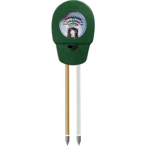 Multifunctional 3 in 1 Soil PH Tester Meter Garden Flowers Soil Moisture Sensor Meter Plants Acidity Humidity Monitor Detector