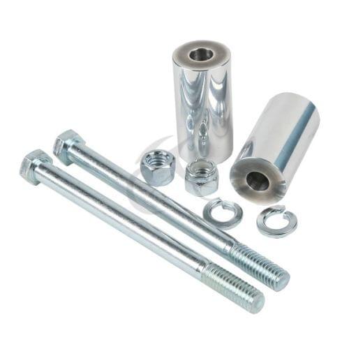 Motorcycle Chrome 2" Handlebar Risers For Kawasaki Vulcan 800 900 1500 1600 VN750 VN2000 EN500 Classic Nomad 1987-2017 Aluminum