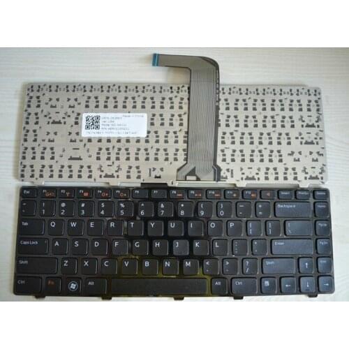 Original Laptop US Keyboard Fit For Dell 14R 14VR N4110 N4120 N4040 N4050 M4040 M4050 M411R P22G P33G Notebook US Layout