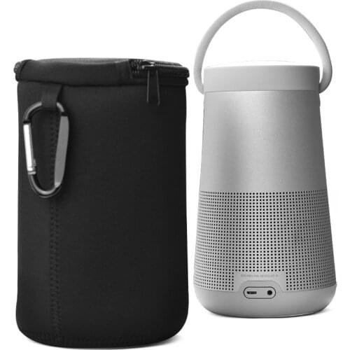 Outdoor Traveling Protect Portable Storage Bag Neoprene Case Pouch For BOSE Soundlink Revolve+ Bluetooth Speaker Accessories