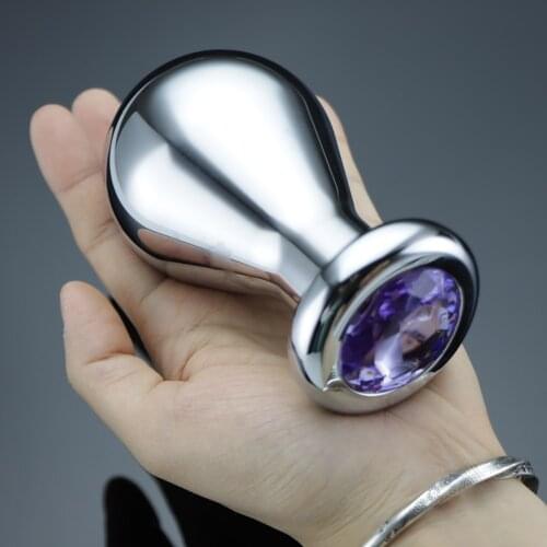 NEW Metal Butt Plug Phalluses For Anal Toys Anal Plug Big Large Dilatador for Woman Men Sexy Buttplug Beads Intimate Goods BDSM