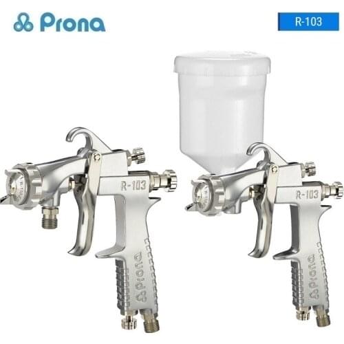 Prona R-103 Spray Gun Hand Manual Paint Spray Gun Car Auto Furniture Painting Air Sprayer Mini Nozzle Air Painting Gun R103