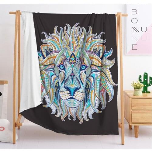 Old impression Bohemian patterns summer custom photo fuzzy pink blanket for bed weighted tapestry luxury pink mexican throw