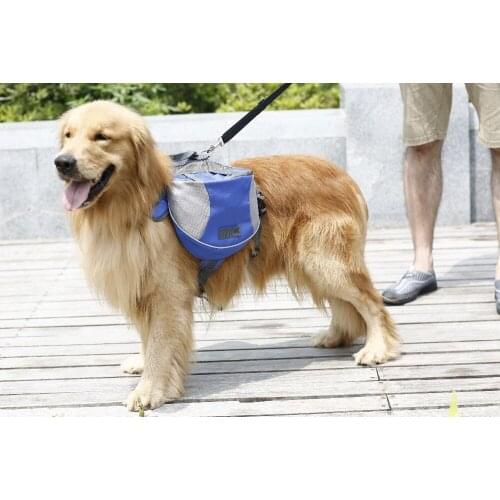 New Oxford Clothing Dogs Backpacks for Hiking or Camping Free Shipping Dogs bag