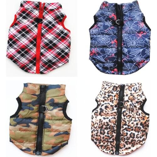 Waterproof Dog Coat Winter Puppy Clothes Camo Pattern Small Dog Jacket Chihuahua Yorkie Clothing petshop ropa para perro XS-XL