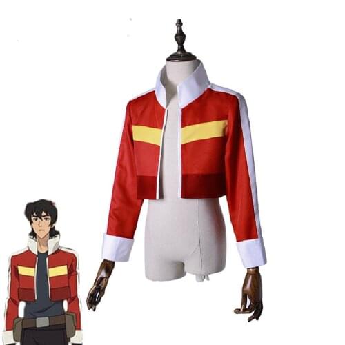 Voltron: Legendary Defender Keith Jacket Top Coat Adult or Kid Cosplay Costume Any size