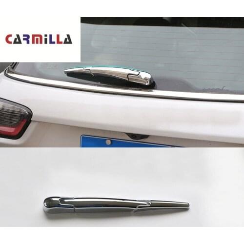 3Pcs/Set ABS Rear Water Wiper Protection Cover Wiper Windshield Blade Trim Sticker for Jeep Compass Second Generation 2017-2020