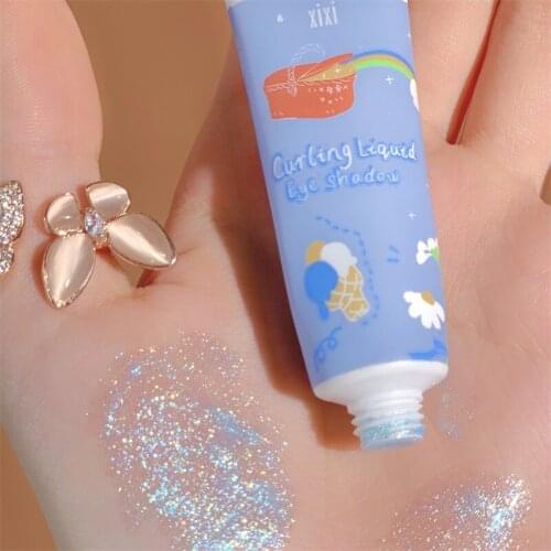 Liquid Glitter Eyeshadow Long Lasting Shining Shimmer Makeup Tool for Party Festival Makeup