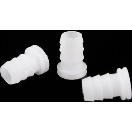 10pcs 10/12/16mm Plastic End Cap Connector Fish Tank Tube Fittings Aquarium Hose Plug