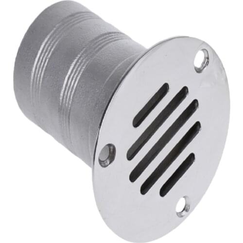 2" 316 Stainless Steel Round Marine Bathroom Floor Drain Shower Waste Drain