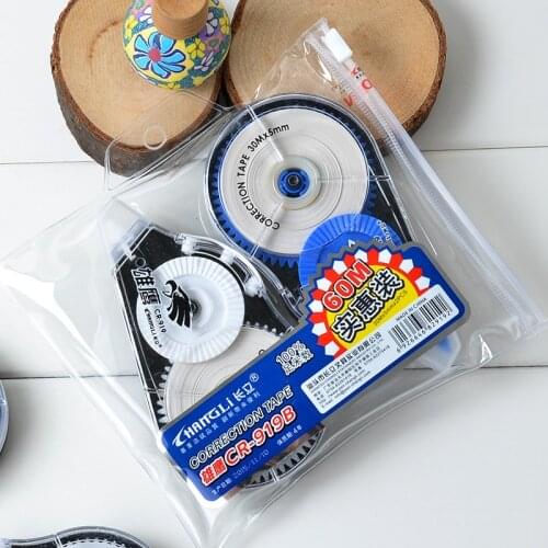 2 economy sets 30m x 2 belt correction belt length corretiva stationery Office School Stationery