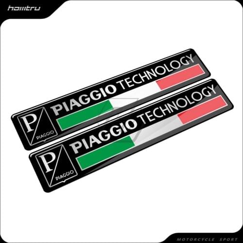3D Resin Motorcycle Sticker Case for Piaggio Technology for Vespa GTS300 Sprint Scooter Decals