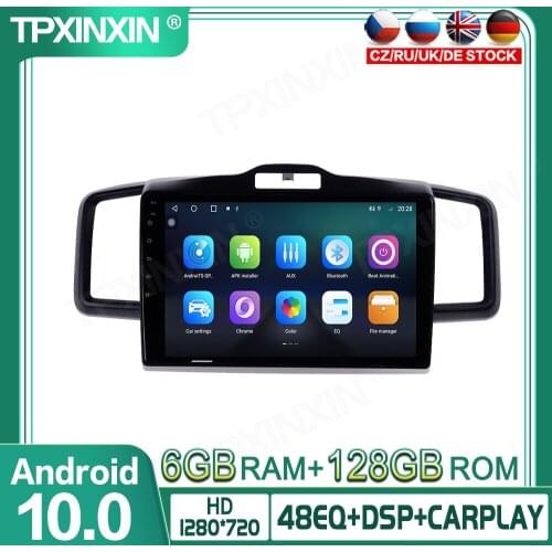 6+128G Android 10 For Honda fit jazz 2008+ Car Multimedia Player GPS Navigation Head Unit Auto Radio Audio Stereo Tape Recorder