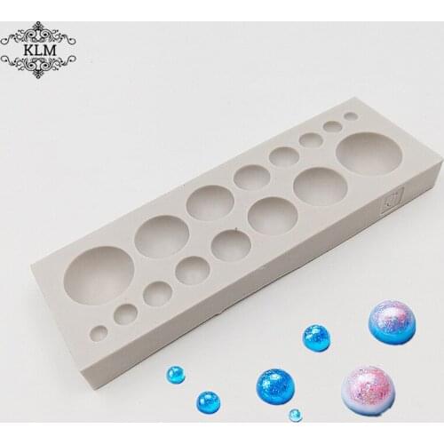 KLM semicircle cake silicone mold chocolate baking mold cake shop accessories home kitchen baking mold