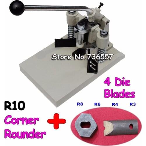 Radius R3, R4, R6, R8, R10 5Blades All Metal ID Business Criedit PVC Paper Card Corner Rounder Cutter