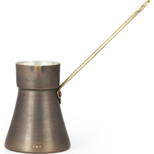 Copper Turkish Coffee Cezvesi Casting Processing Handle