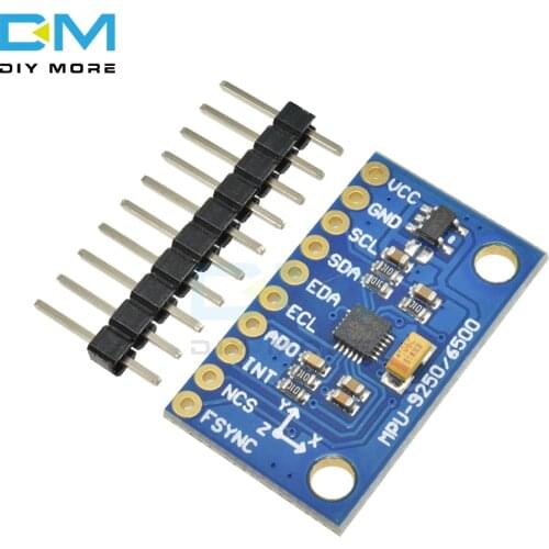 MPU9255 Gyroscope + Accelerator+Magnetometer Three-Axis tri-axis Sensor Board Module 3-5V IIC/I2C MPU-9255 Sensor Module