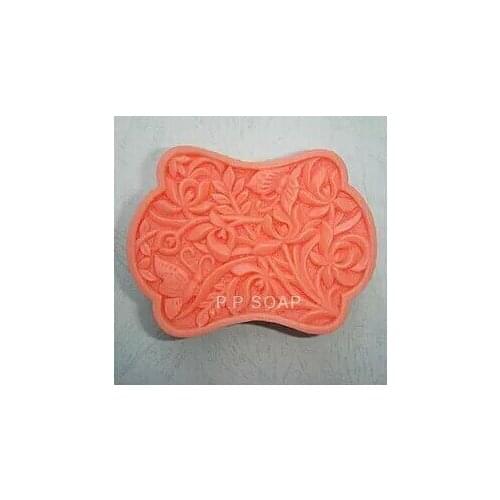 Free shipping handmade soap silica gel mould candle soap silicone mold for DIY many flowers