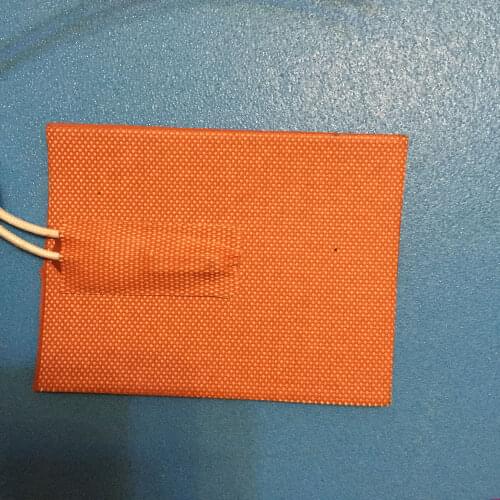 Thermostat 90C 250W 220V 150X200mm Silicone Heating Plate Rubber Heater Pad Wire Heater Engine Blocks Heating Mat Warming Parts