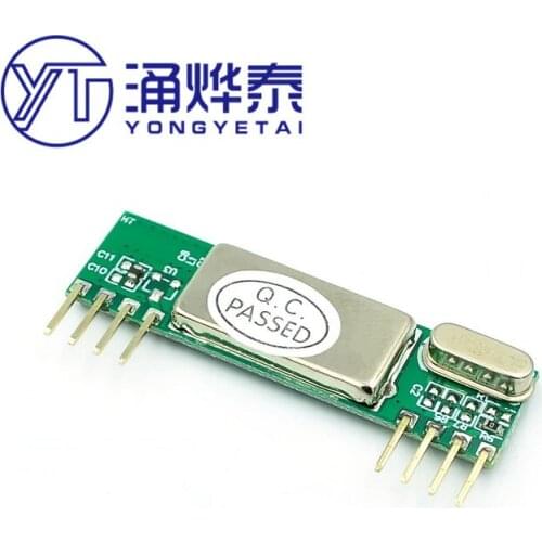 YYT 1PCS RXB6 433Mhz Superheterodyne Wireless Receiver Module