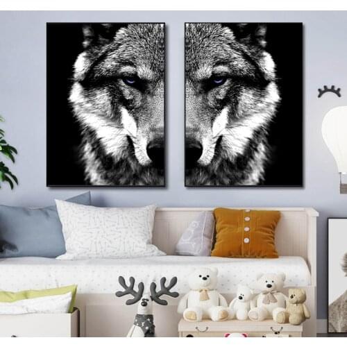 Funny Animal Smoking Monkey In Suit Graffiti Canvas Painting Wall Art Poster and Prints on Wall Art Picture for Living Room