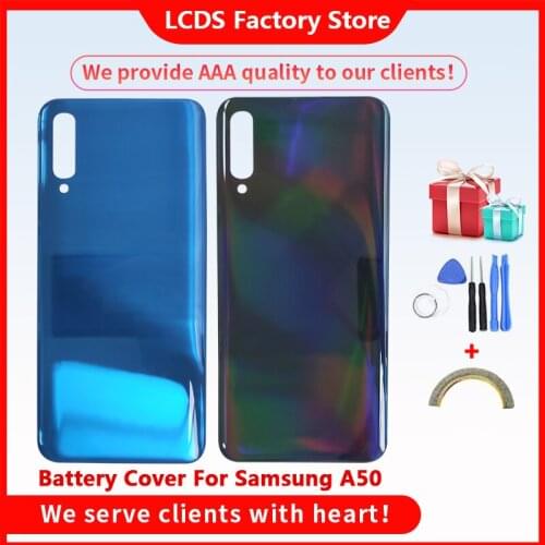 Battery Back Cover For Samsung A40 Battery Cover Back Case For Samsung A40 Back Cover Housing + Cameca Lens