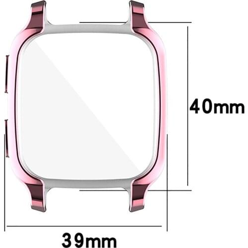 TUP Protective Case for Garmin Venu SQ Watch All-inclusive Shell With Screen Protector for Garmin Venu SQ Watch