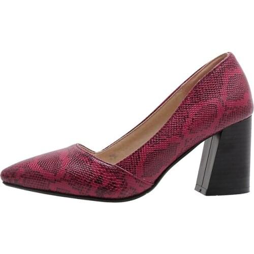 Big Size Pointy cropped sole ladies high heels women shoes woman pumps