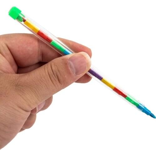 3Pcs DIY Replaceable Crayons Oil Pastel Colored Pencil Graffiti Pen Drawing