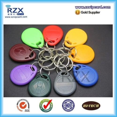 Free shipping 10pcs T5577 125khz ABS smart rfid key fob