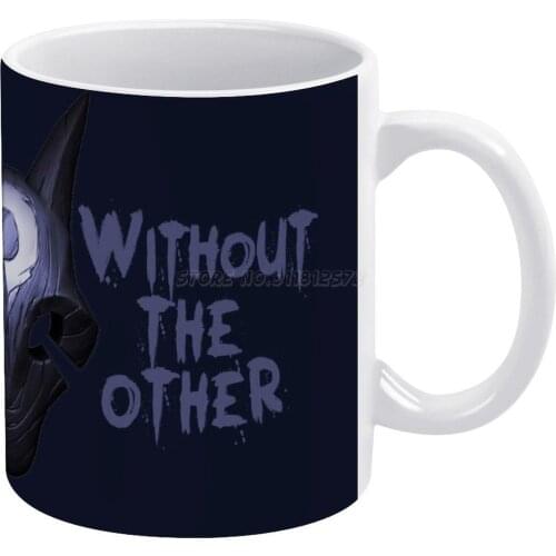 Without The Other Wolf Kindred ( Part ) White Mug 11oz Ceramic Tea Cup Coffee Mug Friends Birthday Gift Riven Lol Gaming Video G
