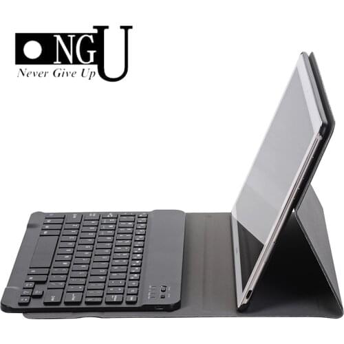 Luxury Keyboard Case for Huawei MediaPad M5 10 10.8'' Leather Cover Stand Bluetooth keyboard Tablet Case for Huawei M5 Pro 10.8