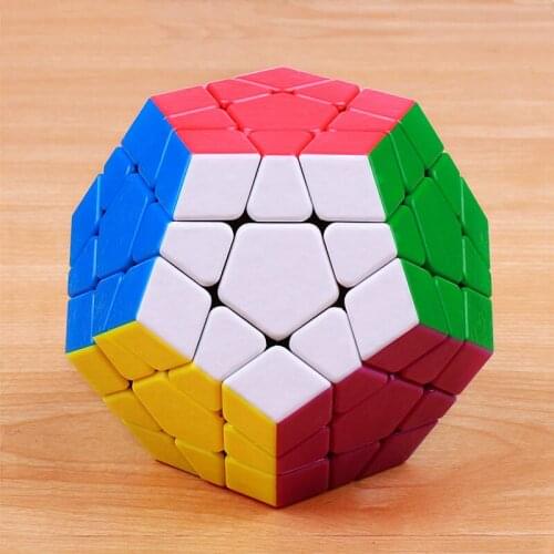 Kid 12 Sides Magic Speed Stickerless Puzzle Cube Kids Professional Training Magic Cube Toys for Children Adult Anti Stress Toys
