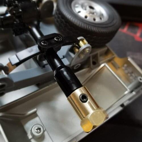 Brass 5mm to 12mm Wheel Hub Extension Adapter Combiner for WPL D12 RC