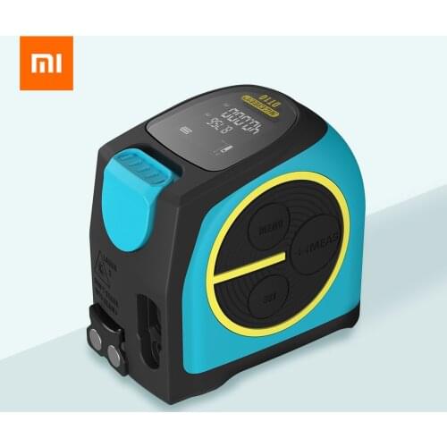 Xiaomi Mileseey DT10 Laser Measure Tape 2-in-1 Digital Laser Measure Laser Rangefinder with LCD Digital Display Magnetic Hook