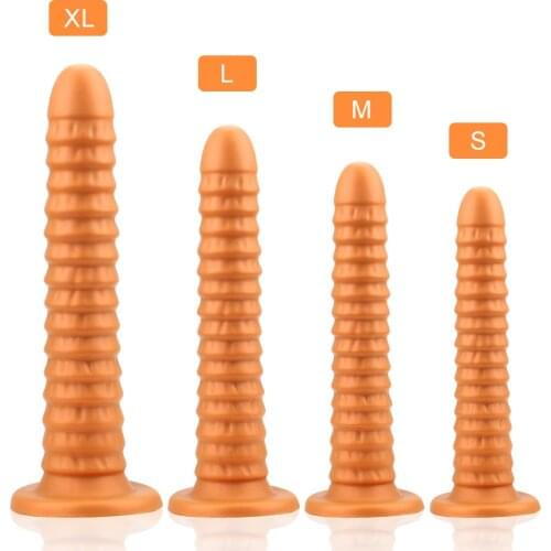 Soft Dildos Prostate Massage Huge Butt plug Super Long Anal Beads With Strong Sucker Sexshop Sex Toys for Woman