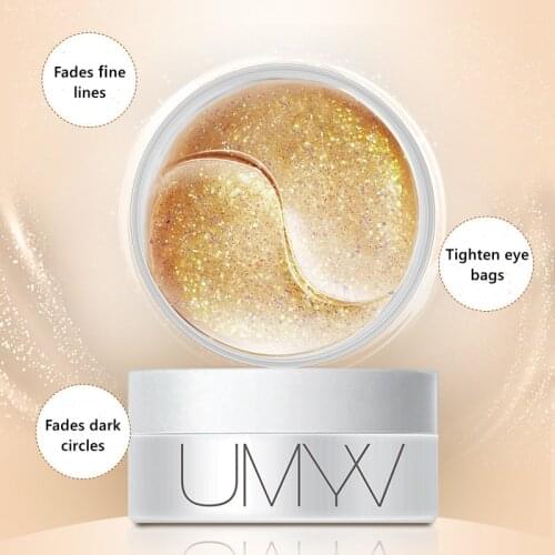 60pcs Bright Eye Mask Hydrating Moisturizing Dilution Dark Circle Anti-Aging Eye Patches Eye Skin Care Eyes Masks Eye Care