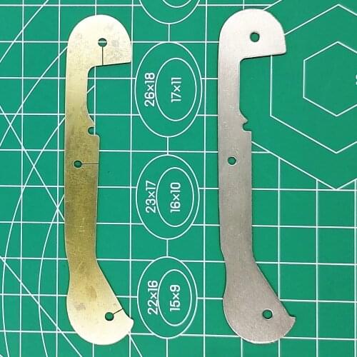 Replacement Titanium Alloy/Brass Liners for 91mm Victorinox Swiss Army Knife