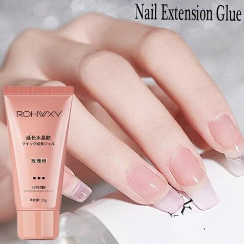 UV Buildering Gel for Nail Extension Poly UV Nail Gel Polish for Manicure Tools UV Gel Varnish for Nails Art Design 8Colors NEW