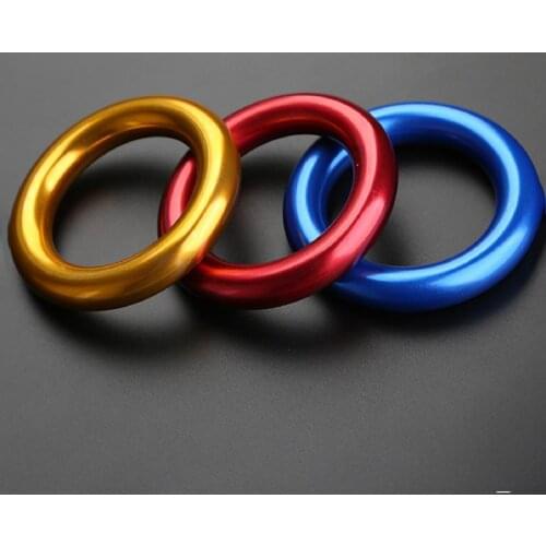 Outdoor Rock Climbing Aviation Aluminum Alloy Small Ring Mountaineering Tool