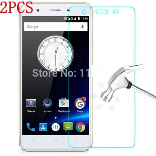 2PCS Original Tempered Glass For Highscreen Tasty Screen Protector Thoughed protective film For Highscreen Tasty glass