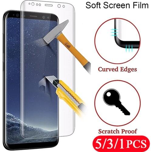 5/3/1Pcs screen protector for Samsung Galaxy S20 Ultra S10 5G S10E lite S9 S8 plus S7 edge tempered glass phone protective film
