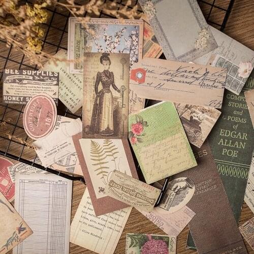 30pcs Large size sheet music old book page note stickers Ⅱ DIY scrapbooking junkjournal base collage phone decoration stickers