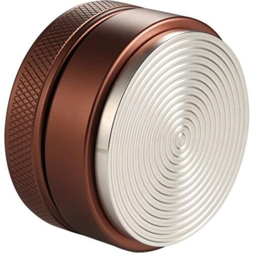 49mm Coffee Tamper Coffee Distributor Adjustable Espresso Powder Hammer Distributor Coffee Tamper Leveler