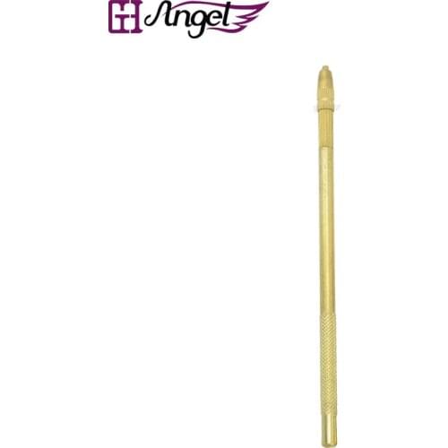 Wholesale free shipping 60pcs Professional Bronze Ventilating Holder And Ventilating Needles For Lace Wigs hair extension tool