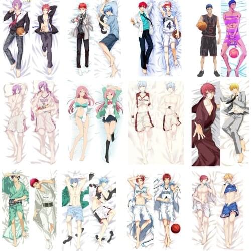 Anime Cartoon Kuroko No Basketball Sexy Body Hugging Pillow Cover Case Pillowcase High Quality Cases
