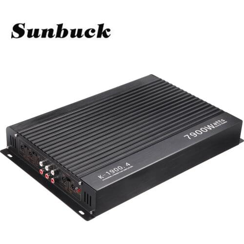 7900W DC12V Car Home Audio Power Amplifier 4 Channel Car Digital Amplifer Car Audio Amplifier for Cars Amplifier Subwoofer
